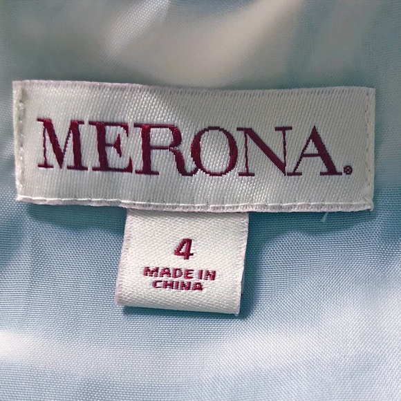 Merona Navy & White Striped Sheath Wrap Style Sleeveless Dress - Picture 4 of 4